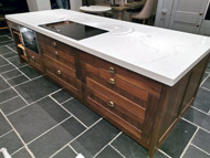 Unique Fitted Kitchen Island